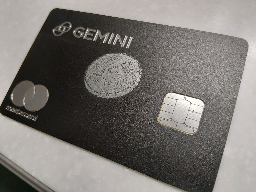 Why the New Gemini XRP Card Has Crypto Twitter Buzzing